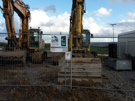 Surveillance de chantier par vidéosurveillance et alarme intrusion extérieure